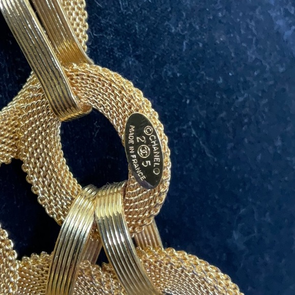 Chanel, CC Gold chain link belt,  1990 Rare find - Picture 4 of 5